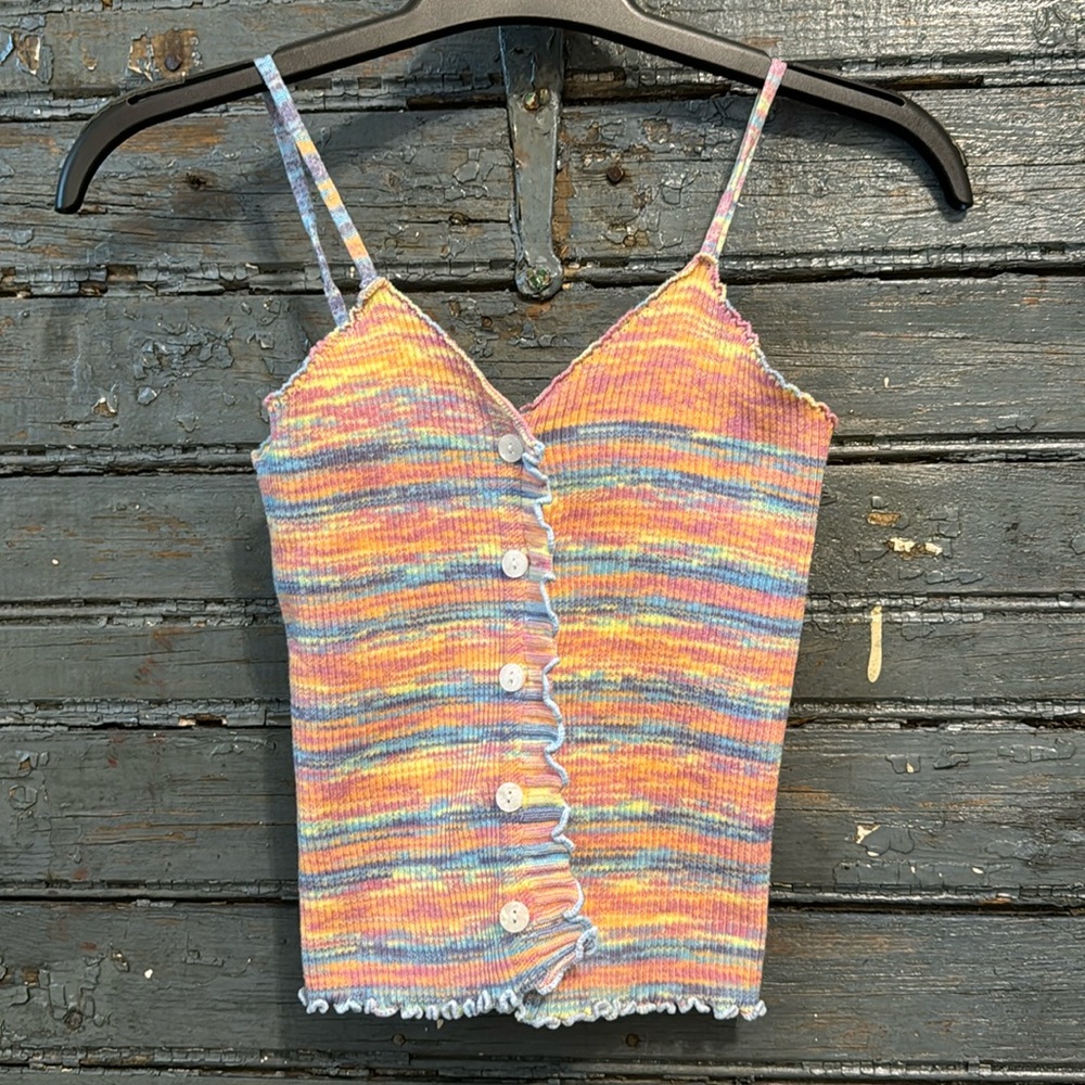 ⭐️3 for $10⭐️ *cross posted* SHEIN Colourful Knit Tank Top